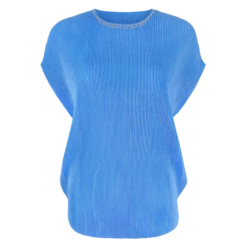 Plissé Pleated Top