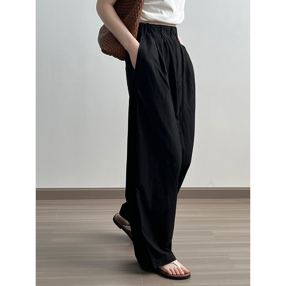 High Waist Loose Trousers