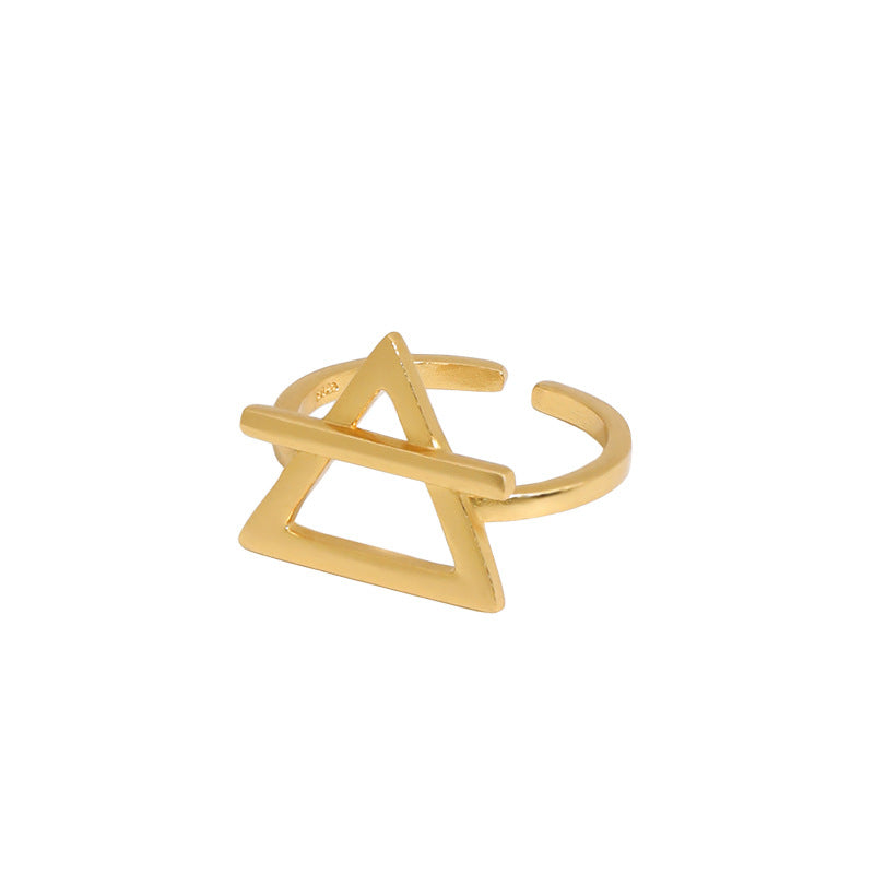 Gold Plated Conch Minimalist Ring