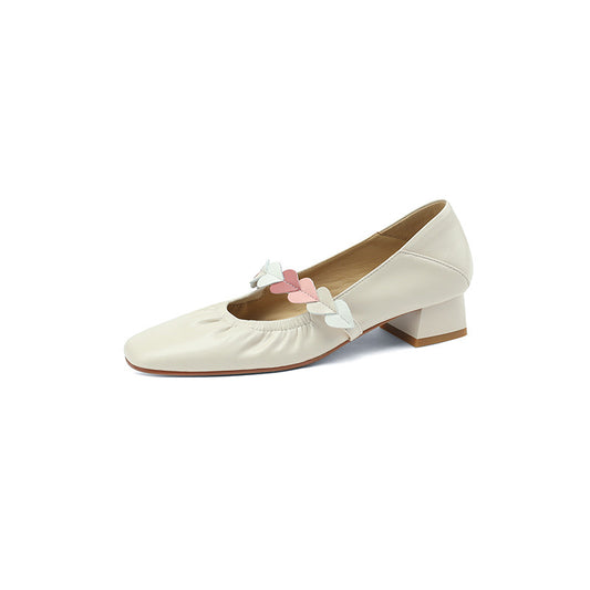 LoveLeather Ballerina Flats