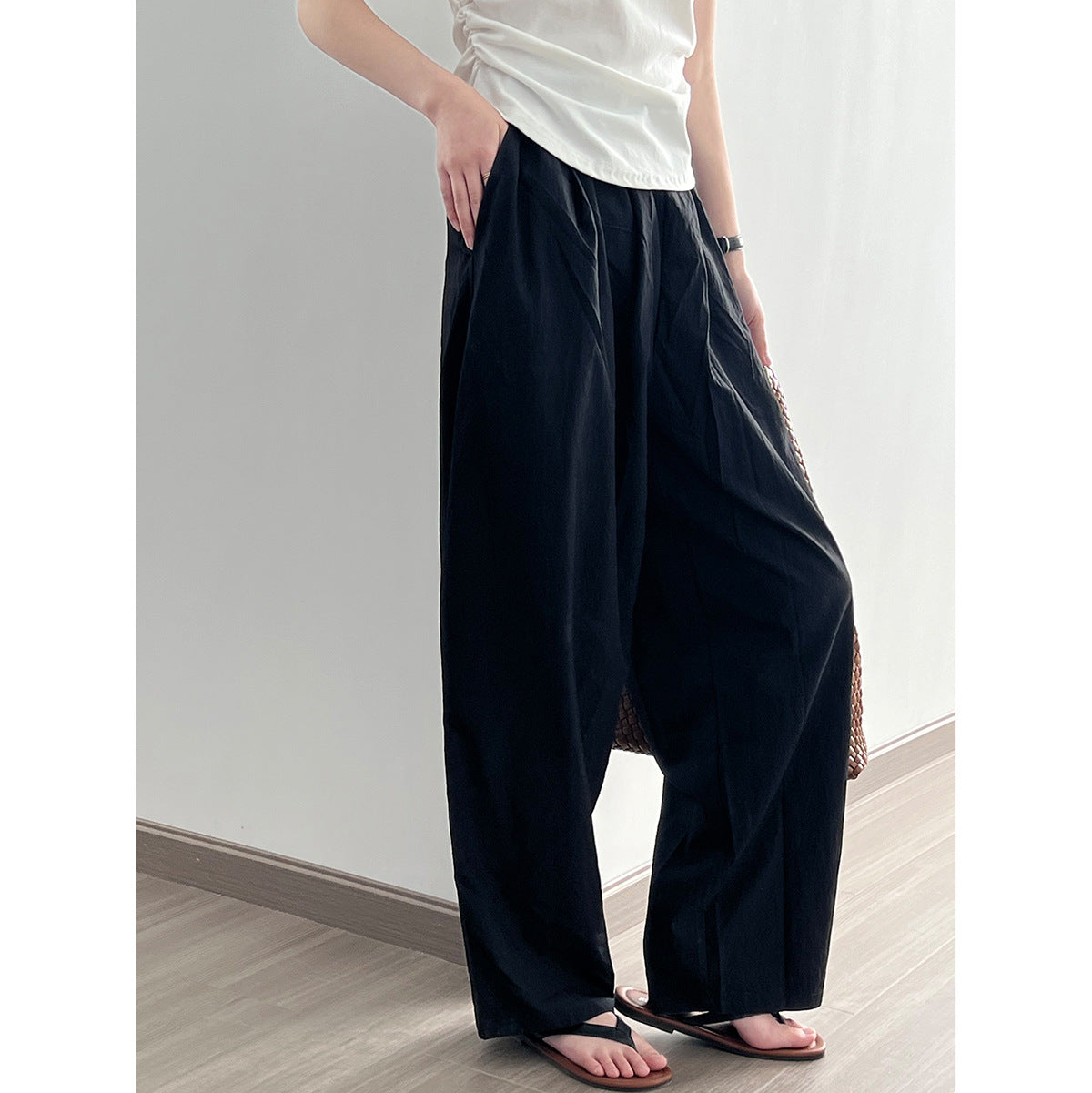 High Waist Loose Trousers