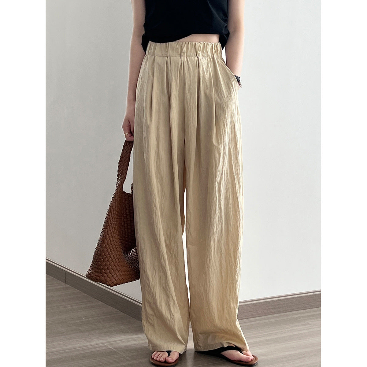 High Waist Loose Trousers