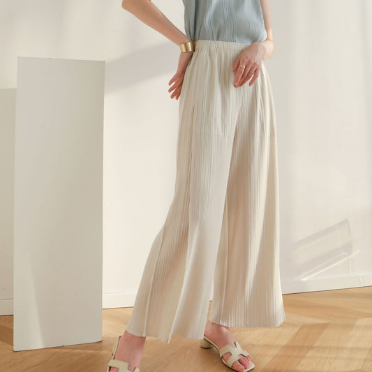 Plissé Pleated Trousers