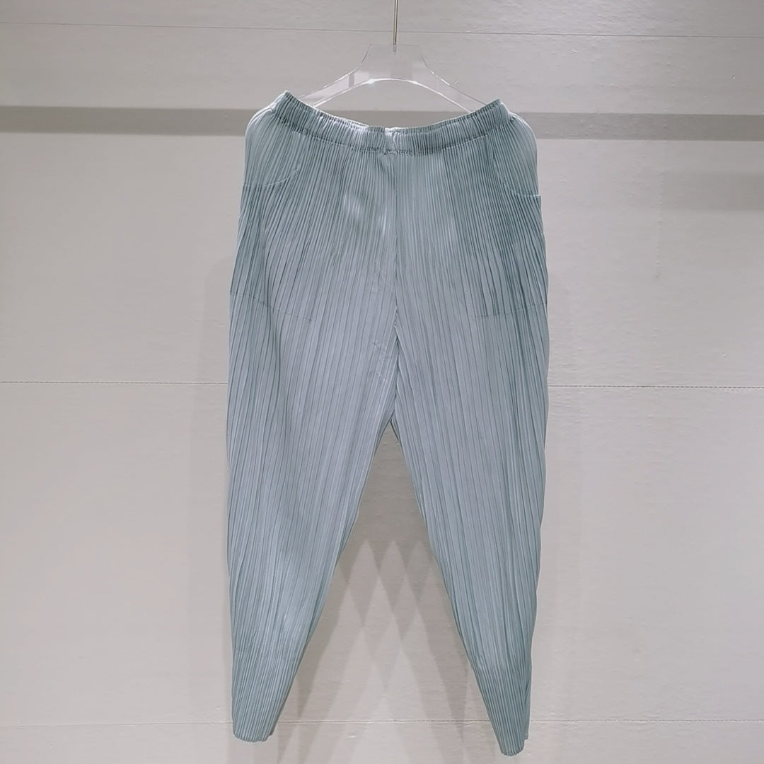 Plissé Pleated Trousers