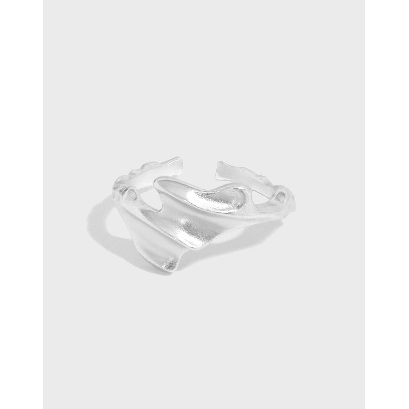 Silver Conch Minimalist Ring