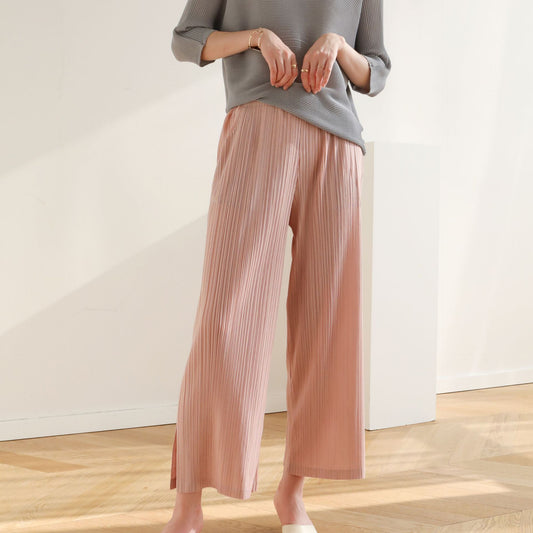 Plissé Pleated Trousers